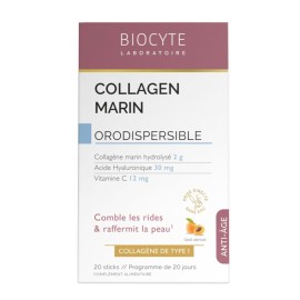 Biocyte Collagen Marin Apricot 20 φακελίσκοι Διασπειρόμενοι στο Στόμα