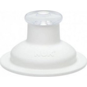 Nuk Push-Pull Καπάκι Λευκό Σιλικόνης, 36m+ 1τμχ 10.255.252
