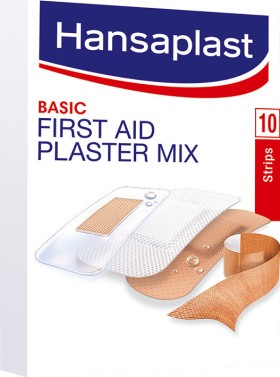Hansaplast Basic First Aid Plaster Mix 10τμχ