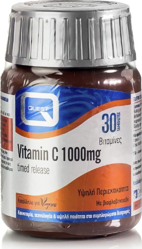 Quest Vitamin C Timed Release 1000mg 30tabs