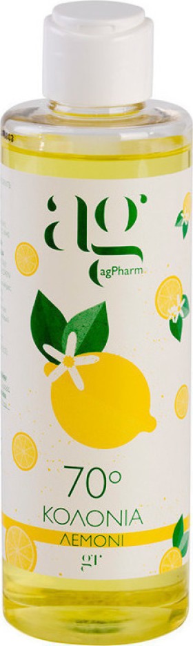 AgPharm Κολόνια Λεμόνι 70° 200ml