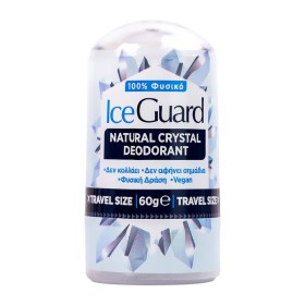 Optima Ice Guard Natural Crystal Deodorant Twist Up Φυσικός Κρύσταλλος 60gr