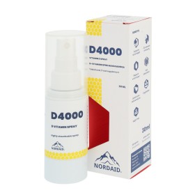 Nordaid D 4000iu Oral Spray Βιταμίνη D για Υπογλώσια Χρήση σε Μορφή Σπρέϊ 30ml