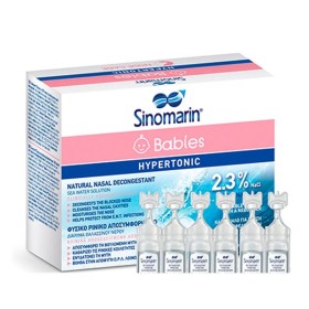 Sinomarin Babies Nose Care Υπέρτονο Διάλυμα Θαλασσινού Νερού για Βρέφη 0+m 5ml x 18 αμπούλες