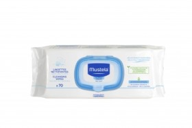 Mustela Cleansing Wipes Μαντηλάκια Καθαρισμού 70τμχ