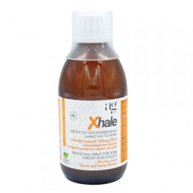 AgPharm Xhale Σιρόπι για τον Ερεθισμένο Λαιμό & Βήχα 250ml