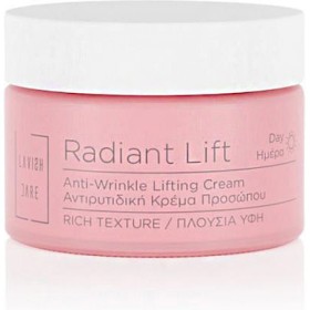 Lavish Care Radiant Lift Anti-Wrinkle Lifting Day Cream Rich Texture Συσφιγκτική Κρέμα Προσώπου Αντιγηραντικής Φροντίδας, Πλούσιας Υφής 50ml