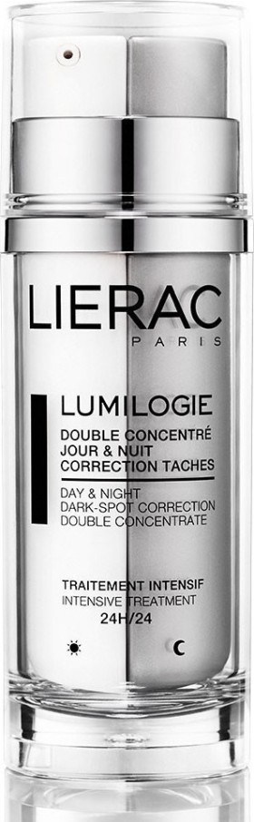 Lierac Lumilogie Day & Night Dark Spot Correction Double Concetrate Κρέμα Ημέρας και Νύχτας για Πανάδες και Κηλίδες 2x15ml 30ml