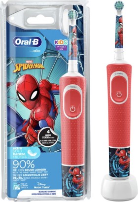 Oral-B Kids Ηλεκτρική Οδοντόβουρτσα Vitality Spiderman για 3+ Ετών 1τμχ