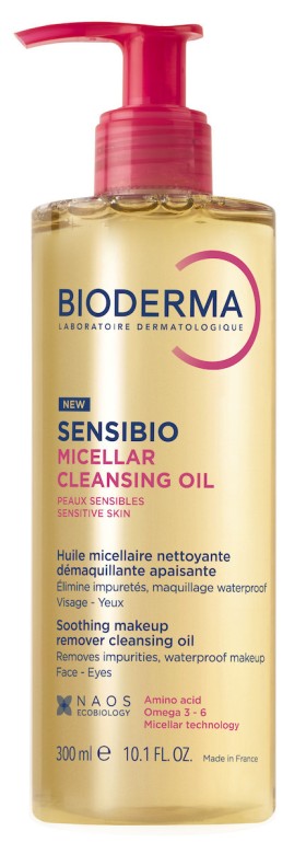 Bioderma Sensibio Micellar Cleansing Oil Έλαιο Καθαρισμού Προσώπου 300ml