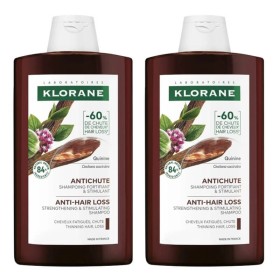 Klorane PROMO 2026 με Quinine Strength Anti Hair Loss Σαμπουάν κατά της Τριχόπτωσης με Κινίνη (-50% στο 2ο Προϊόν) 2x400ml