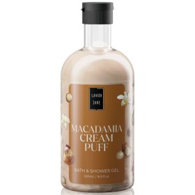 Lavish Care Bath & Shower Gel Macadamia Cream Puff Αφρόλουτρο Σώματος Με Άρωμα Βανίλια Μακαντάμια 500ml