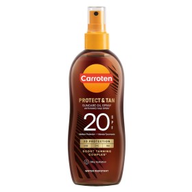 Carroten Tan & Protect Αδιάβροχο Αντηλιακό Λάδι Μαυρίσματος για το Σώμα SPF20 σε Spray 200ml