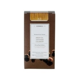 Korres Argan Oil Advanced Colorant Βαφή Μαλλιών 8.3 Ξανθό Ανοιχτό Μελί 145ml
