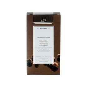 Korres Argan Oil Advanced Colorant Βαφή Μαλλιών 4.77 Σκούρο Σοκολατί 145ml