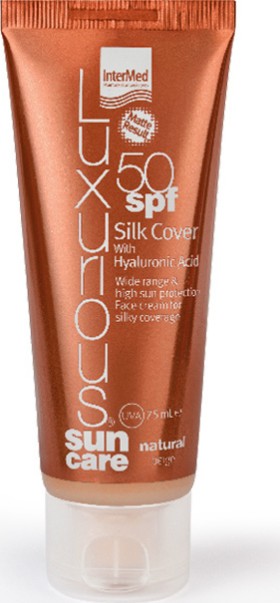 Intermed Luxurious Sun Care Silk Cover Natural Beige SPF50 75ml