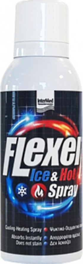 Flexel Ice & Hot Spray Ψυκτικό Θερμαντικό Σπρέϊ για τους Μυοσκελετικούς Πόνους 100ml