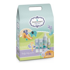 PHARMASEPT Promo Mild Bath 500ml & Baby Extra Calm Cream 150ml & Baby Natural Oil 100ml & Baby Soothing Cream 150ml