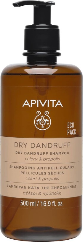 Apivita Celery & Propolis Dry Dandruff Σαμπουάν κατά της Ξηροδερμίας 500ml