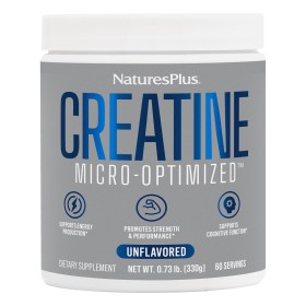 Natures Plus Creatine Monohydrate Powder, Μονοϋδρική Κρεατίνη Χωρίς Γεύση 330gr