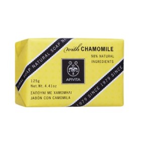 Apivita Natural Soap with Chamomile 125gr