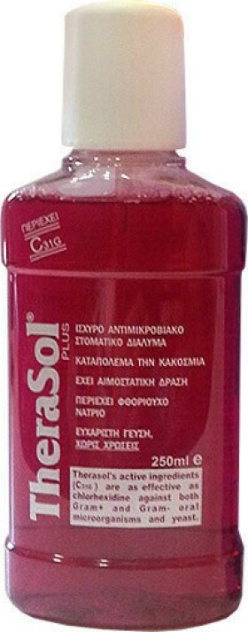 Therasol Plus Στοματικό Διάλυμα κατά της Κακοσμίας 250ml