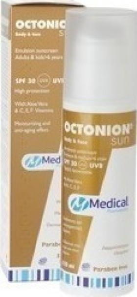 Octonion Sun Body & Face SPF30 Αντιηλιακό Γαλάκτωμα Προσώπου και Σώματος 150ml