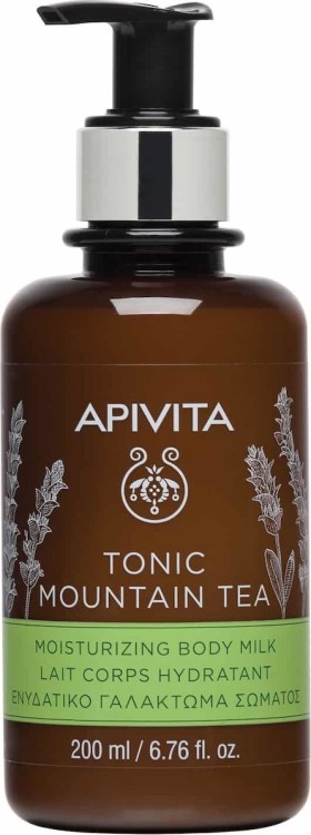 Apivita Tonic Mountain Tea Ενυδατική Lotion Σώματος με Πράσινο Τσάι 200ml