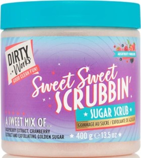 Dirty Works Sweet Sweet Scrubin Sugar Scrub 400gr