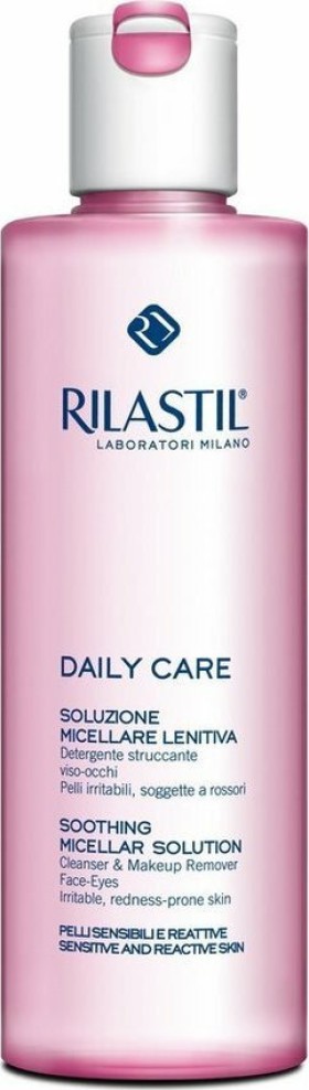 Rilastil Daily Care Soothing Micellar Solution Ντεμακιγιάζ Προσώπου & Ματιών 250ml