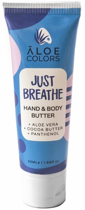 Aloe+Colors Just Breathe Hand & Body Butter, Ενυδατικό Butter Χεριών & Σώματος 50ml