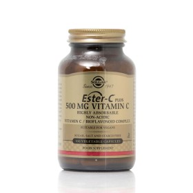 Solgar Ester-C Φυσική Βιταμίνη C 500mg με Αντιοξειδωτικά 100caps