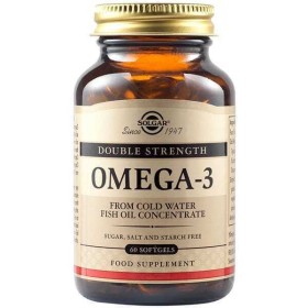 Solgar Double Strength Omega 3 Fish Oil 60softgels