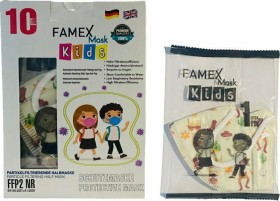Famex Μάσκα Προστασίας FFP2 NR για Παιδιά με Cowboy 10τμχ