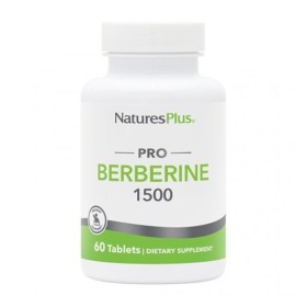 Natures Plus Berberine Συμπλήρωμα ΔΙατροφής Βερβερίνης για τη Διαχείριση του Σακχάρου 1500mg 60 κάψουλες