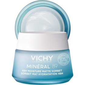 Vichy Mineral 89 Κρέμα Gel Ενυδάτωσης 48hr με Νιασιναμίδη για τη Λιπαρή Επιδερμίδα, 50ml