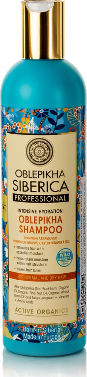 Natura Siberica Oblepikha Shampoo for Normal - Dry Hair για Κανονικά - Ξηρά Μαλλιά 400ml