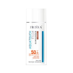 Froika Aquatouch Sunscreen Fluid Tinted Λεπτόρρευστο Αντηλιακό Προσώπου με Χρώμα Πολύ Υψηλής Προστασίας SPF50+ 50ml
