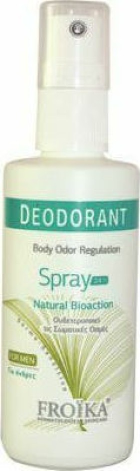Froika Deodorant Spray 24h Men Ανδρικό Αποσμητικό 24ωρης Προστασίας 60ml