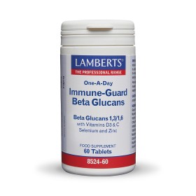 Lamberts Beta Glucan Complex 250mg, Πολυβιταμινούχο Συμπλήρωμα με Σύμπλεγμα β- Γλυκανών 60tabs