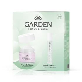 GARDEN PROMO Fresh Eyes 7 Face Duo με Αντιρυτιδική Κρέμα με Υαλουρονικό Οξύ 50ml + Roll On Gel Ματιών με Εκχύλισμα Αγγουριού 20ml