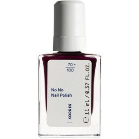 Korres No No Nail Polish 59 Burgundy Red Βερνίκι Νυχιών Μακράς Διαρκείας με Λάδι Αμυγδάλου 11ml