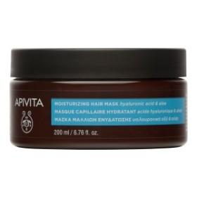 Apivita Moisturizing Hair Mask hyaluronic acid & aloe 200ml