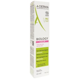 A-Derma Biology Calm 24ωρη Ενυδατική Κρέμα Προσώπου για Ευαίσθητες Επιδερμίδες κατά της Ερυθρότητας 40ml