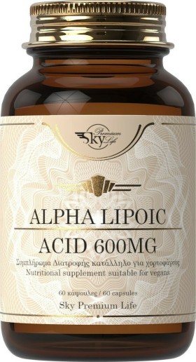 Sky Premium Life Alpha Lipoic Acid 600mg 60caps