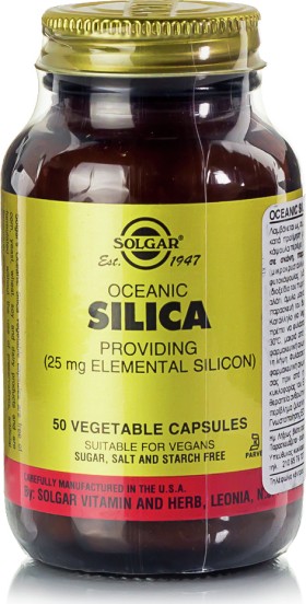 Solgar Oceanic Silica Πυρίτιο 25mg 50caps veg