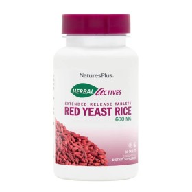 Natures Plus Natures Plus Red Yeast Rice 600mg Μαγιά Κόκκινο Ρυζιού Βραδείας Αποδέσμευσης 30caps