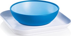 Mam Baby bowl & plate Μπωλ Μπλε με πιατάκι για μωρά 6m+ 1τμχ 528