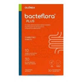 Olonea BacteFlora Plus Ενισχυμένη Φόρμουλα με Προβιοτικά, Πρεβιοτικά, Μεταβιοτικά 30 φυτικές κάψουλες