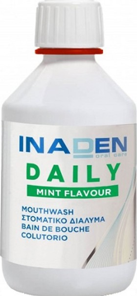 Inaden Daily Mouthwash Mint Στοματικό Διάλυμα Μέντα 500ml